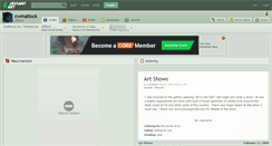 Desktop Screenshot of cwmatlock.deviantart.com