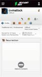Mobile Screenshot of cwmatlock.deviantart.com