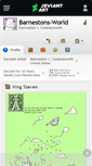 Mobile Screenshot of barnestons-world.deviantart.com