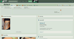 Desktop Screenshot of burtney-b.deviantart.com