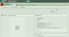 Desktop Screenshot of honeyblood.deviantart.com