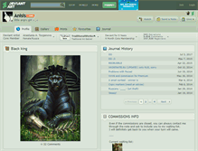 Tablet Screenshot of anisis.deviantart.com