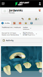 Mobile Screenshot of jordanmks.deviantart.com