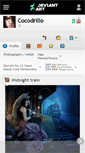 Mobile Screenshot of cocodrillo.deviantart.com