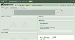 Desktop Screenshot of beyblade-fanfic.deviantart.com