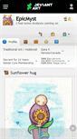Mobile Screenshot of epicmyst.deviantart.com