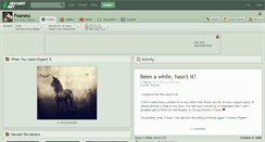 Desktop Screenshot of feaness.deviantart.com