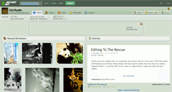 Desktop Screenshot of kid-radio.deviantart.com