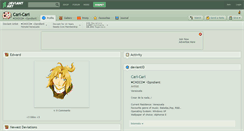 Desktop Screenshot of cari-cari.deviantart.com