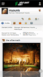 Mobile Screenshot of myounis.deviantart.com
