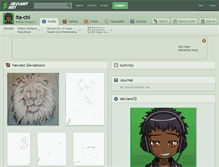 Tablet Screenshot of ita-chi.deviantart.com