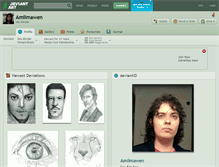 Tablet Screenshot of amilmawen.deviantart.com