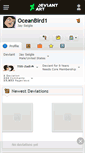 Mobile Screenshot of oceanbird1.deviantart.com