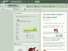 Tablet Screenshot of gaara-hina.deviantart.com