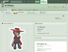 Tablet Screenshot of mr-niikolaus.deviantart.com