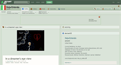 Desktop Screenshot of deja-entendu.deviantart.com