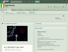 Tablet Screenshot of deja-entendu.deviantart.com