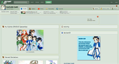 Desktop Screenshot of kasumi-saki.deviantart.com