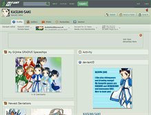 Tablet Screenshot of kasumi-saki.deviantart.com