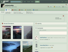 Tablet Screenshot of corpseweles.deviantart.com