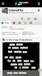 Mobile Screenshot of colonelfitz.deviantart.com