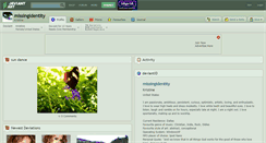 Desktop Screenshot of missingidentity.deviantart.com