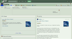 Desktop Screenshot of fireyfrog.deviantart.com