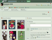 Tablet Screenshot of grammar-crisis.deviantart.com