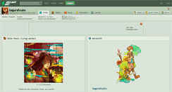Desktop Screenshot of kagurafuuko.deviantart.com