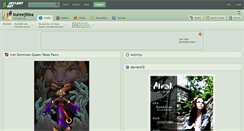 Desktop Screenshot of kureejiilea.deviantart.com