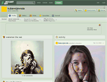 Tablet Screenshot of kubawojewoda.deviantart.com