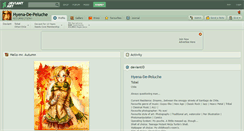 Desktop Screenshot of hyena-de-peluche.deviantart.com