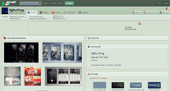 Desktop Screenshot of ngductung.deviantart.com