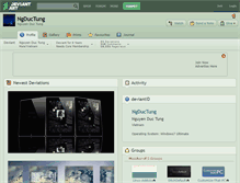 Tablet Screenshot of ngductung.deviantart.com