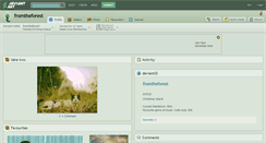 Desktop Screenshot of fromtheforest.deviantart.com