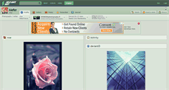 Desktop Screenshot of klefer.deviantart.com