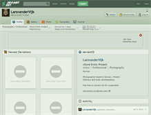 Tablet Screenshot of larsvandervijk.deviantart.com