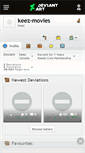 Mobile Screenshot of keez-movies.deviantart.com