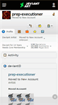 Mobile Screenshot of prep-executioner.deviantart.com