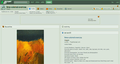 Desktop Screenshot of lime-colored-overcoa.deviantart.com