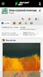 Mobile Screenshot of lime-colored-overcoa.deviantart.com