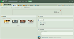 Desktop Screenshot of given-llamas.deviantart.com