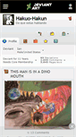 Mobile Screenshot of hakuo-hakun.deviantart.com