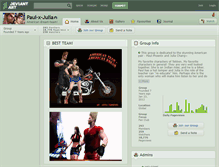 Tablet Screenshot of paul-x-julia.deviantart.com