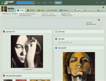 Tablet Screenshot of kacka.deviantart.com