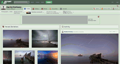 Desktop Screenshot of maciej-koniuszy.deviantart.com