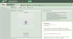 Desktop Screenshot of disneysmut.deviantart.com