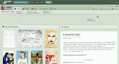 Desktop Screenshot of isylen.deviantart.com