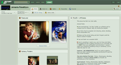 Desktop Screenshot of jensens-fanatics.deviantart.com