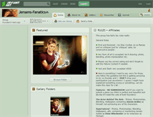 Tablet Screenshot of jensens-fanatics.deviantart.com